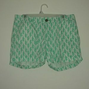 Old Navy Seahourse Teal Shorts